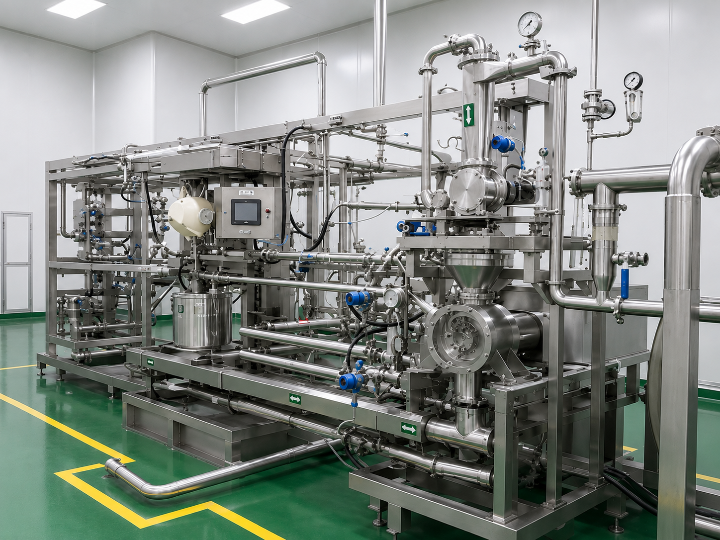 Hygienic sterilization at the Shizuoka matcha facility